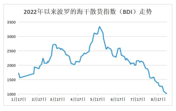 跌破1000点！触底反弹？散货船市场乌云密布