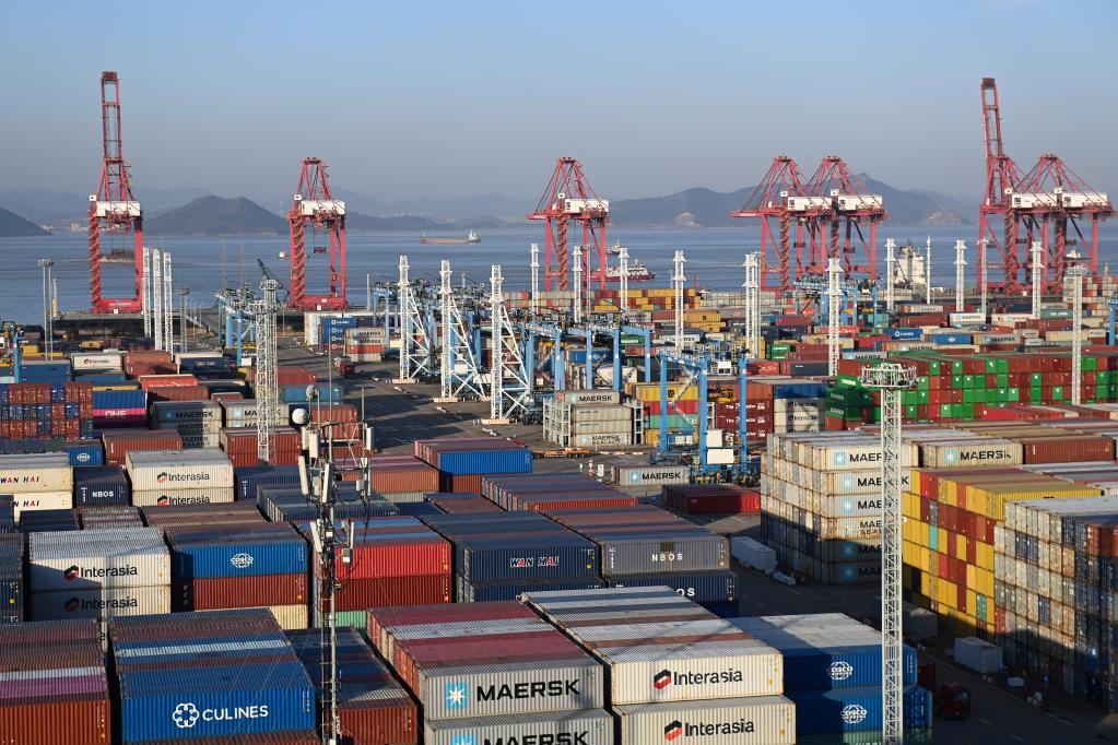 2023年前五月中国港口货物吞吐量增长7.9%，集装箱吞吐量增4.8%