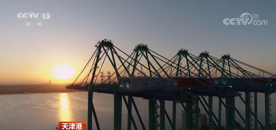 中国港口繁忙景象：数字化转型推动物流“大动脉”畅通无阻